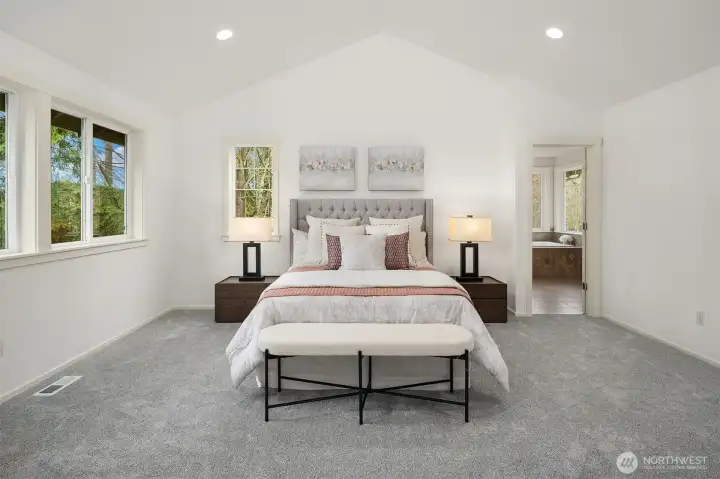 Primary suite retreat