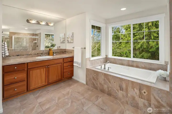 Spa-like primary bath
