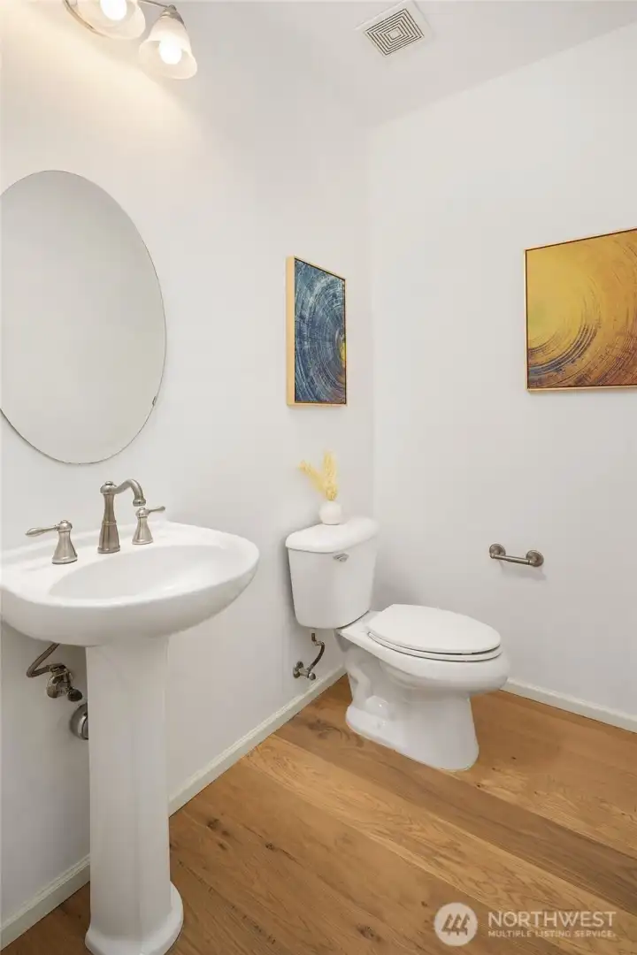 Powder room on main