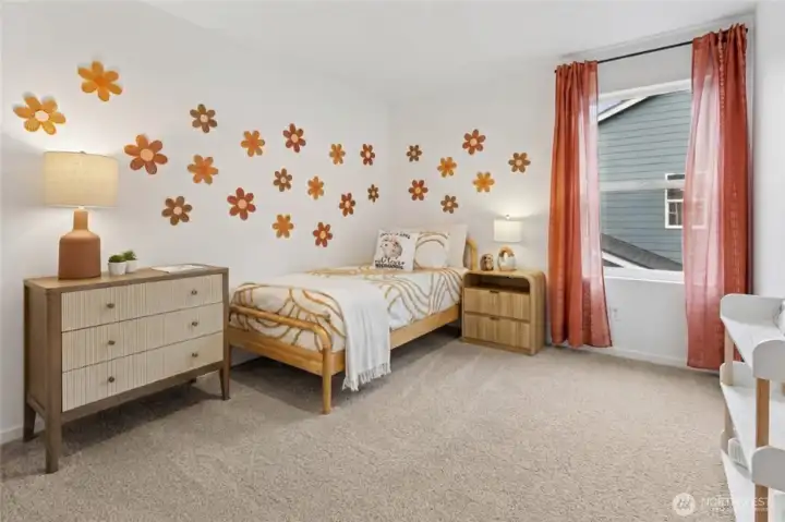 Bedroom (#4) - Photos are for representational purposes only, colors, elevation and features may vary.