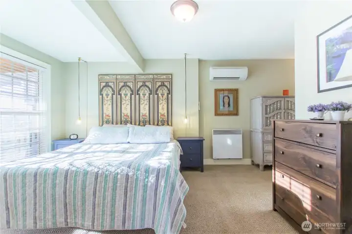 Downstairs primary bedroom.