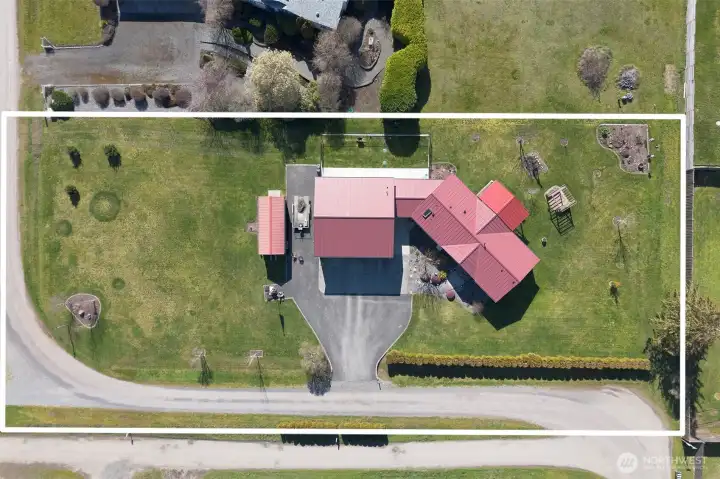 Approximate lot lines