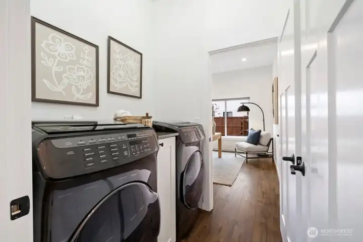 Full size Samsung washer & dryer