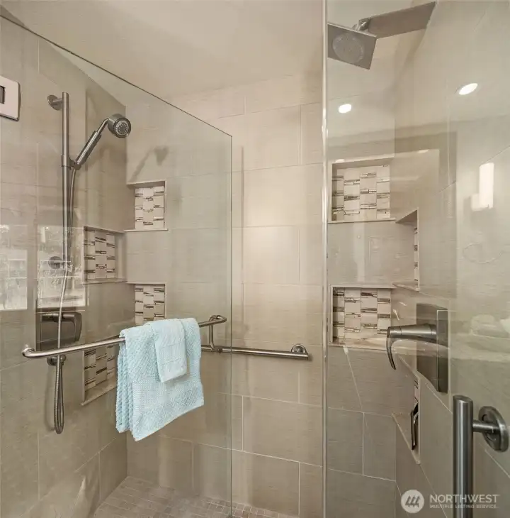 Primary Custom Tile Shower