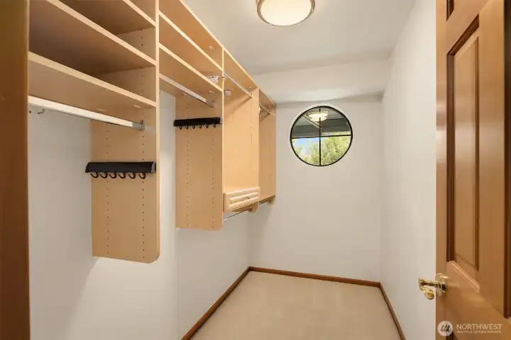 Primary Walk-In Closet