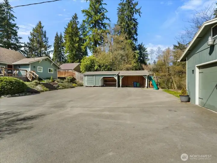 Parking? Did someone say parking? We have PLENTY of space to park all your toys.