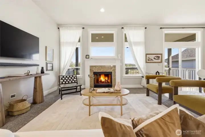 Natural Light Steams throughout this Home