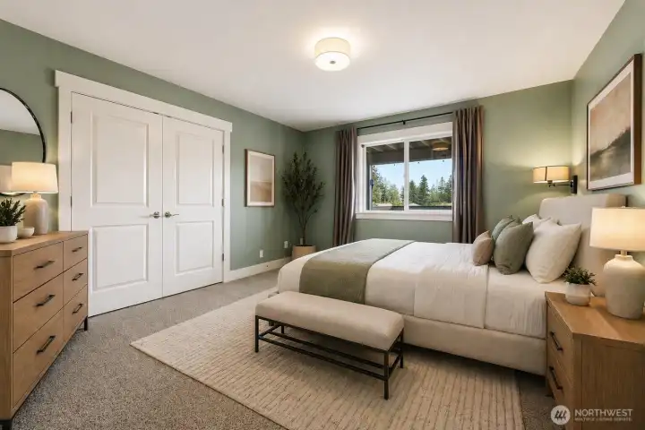 Virtually Staged Bedroom 2