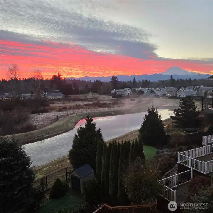 Sunsets are a DREAM living here