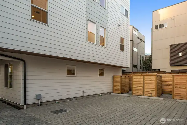 Dedicated parking space for all homes!