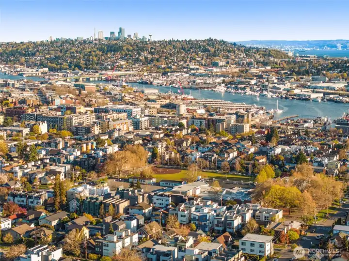 Picturesque Seattle living. Welcome to your PNW backdrop!