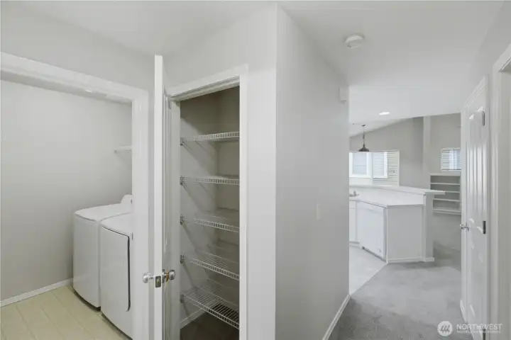 Hallway closet