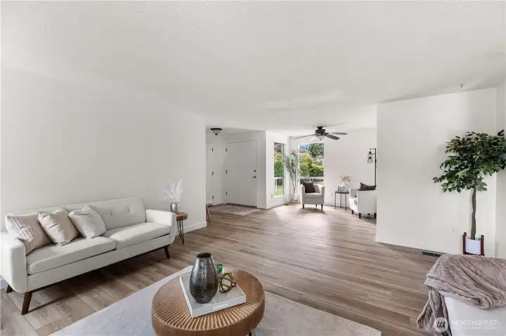 Open Layout Living room with fantastic flow. Open Layout Living room with fantastic flow.