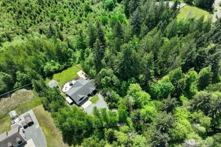 Almost all the acres here shown here, More to the left though...a full 4.62 of mature forrested PRIVACY!! Almost all the acres here shown here, More to the left though...a full 4.62 of mature forrested PRIVACY!!