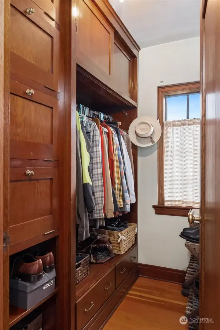 Primary suite - closet #1 Primary suite - closet #1