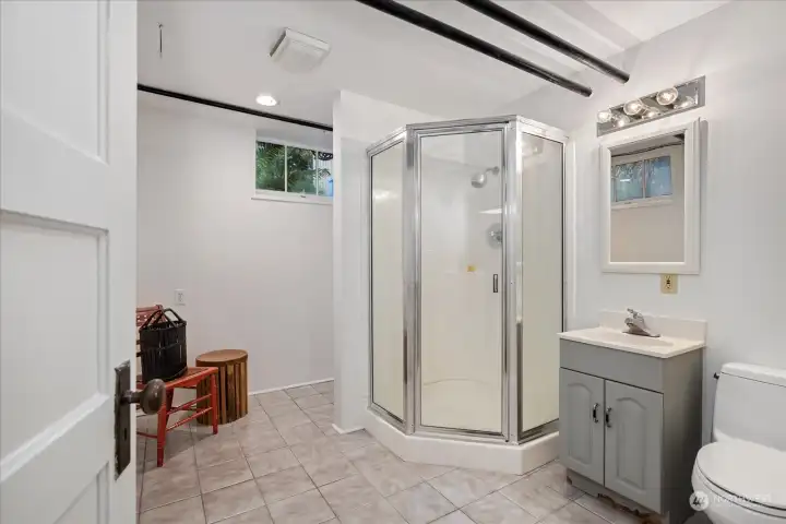 Basement 3/4 bath Basement 3/4 bath