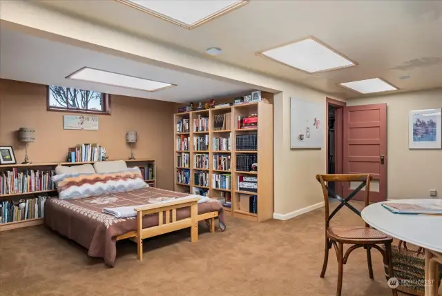 Basement - bedroom with closet and egress window (not pictured)