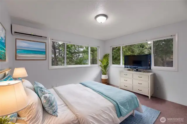 Bedroom 3, digitally staged