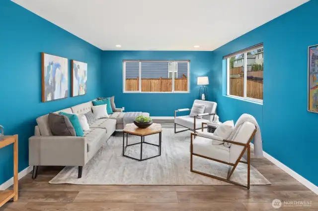 Movie room, playroom...what will you do with this flex room?