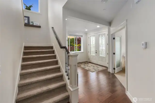 Let's wander upstairs...