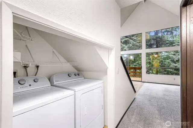 Laundry on main floor - washer and dryer included in sale