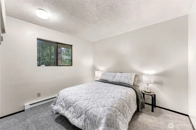 First bedroom on the main level