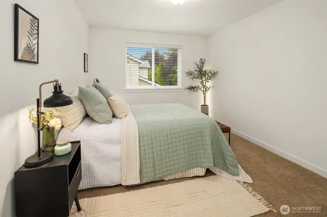 Large second bedroom upstairs
