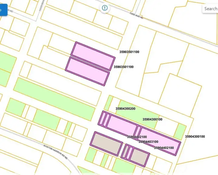 Thurston County Geodata map