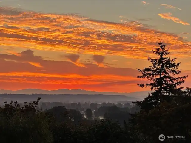 One of the many gorgeous, ever-changing views you'll see from your new home! STUNNING!!!