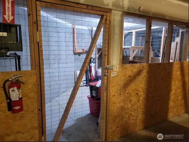 Of course we couldn't forget the storage unit in the secure basement area! It happens to be the largest of all the storage units!