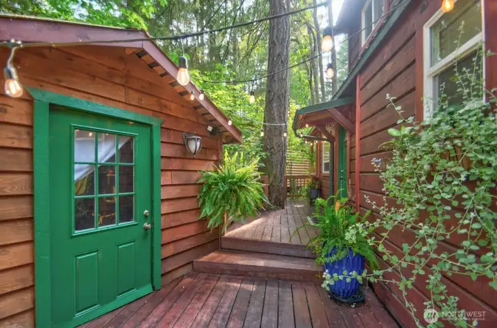 SHED FOR STORAGE