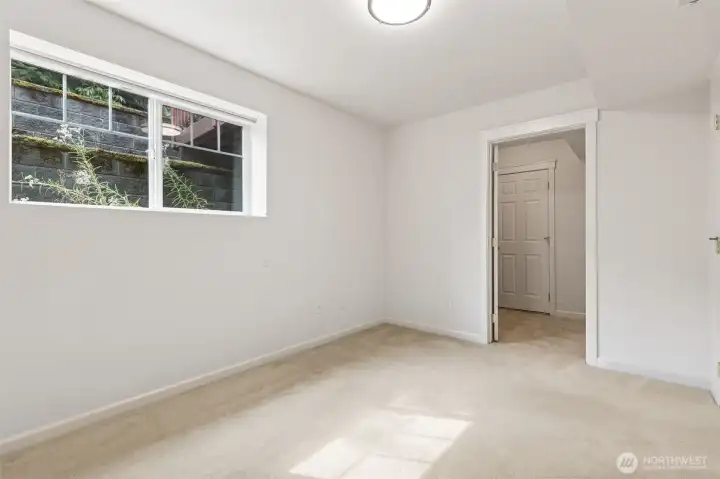 Lower level office space.