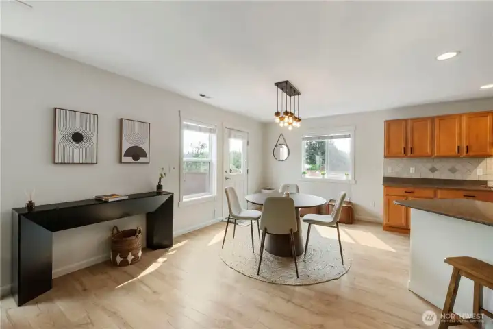 Large kitchen!
