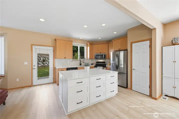 Kitchen with Large Island