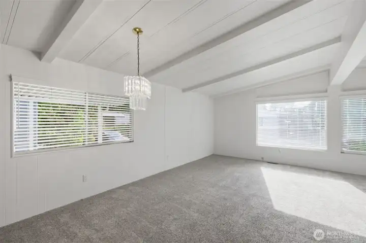 dining room and part of living room