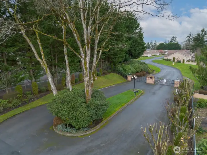 Secure gated entry off of Bridgeport.  Leave your worries at the gate!