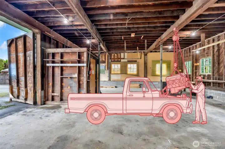 Are looking to work on projects - this is a great space to make that happen.