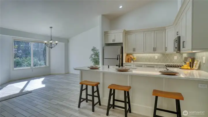 Kitchen to Dining room Kitchen to Dining room