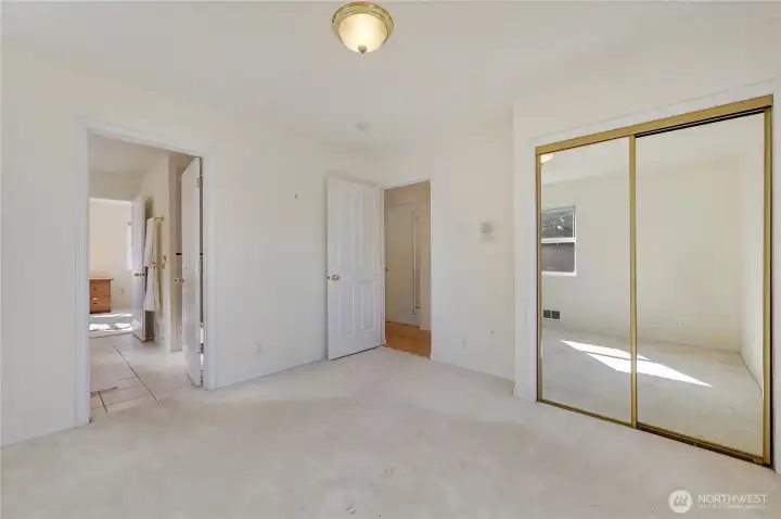 Second floor bedroom #2 with Jack and Jill full bath