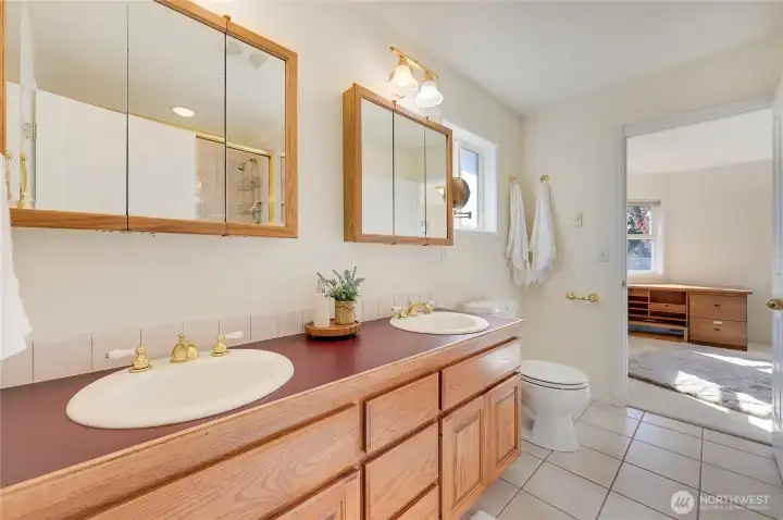 Jack and Jill dual sinks