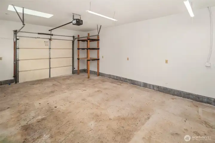 Garage interior.