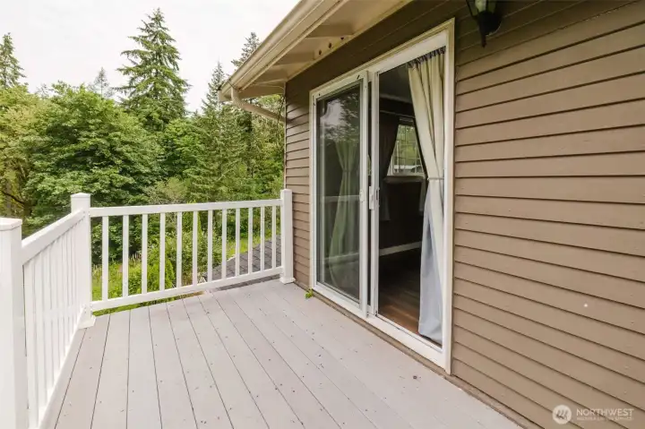 Private balcony