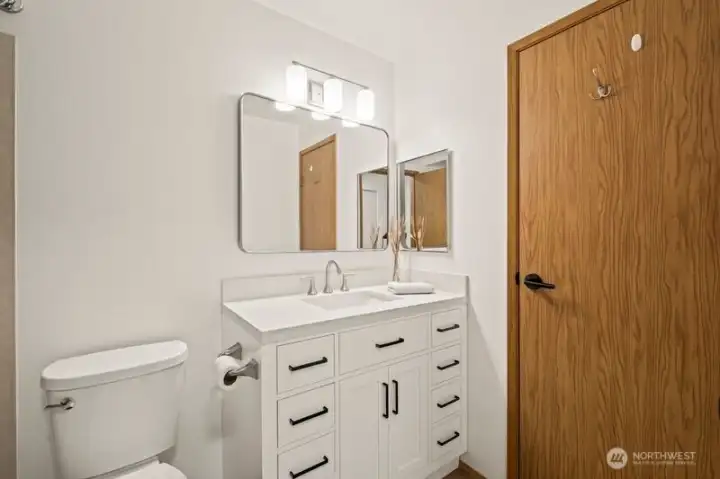 updated second bath