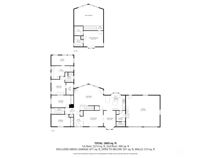 Wonderfully flexible floor plan offers spaces for all!