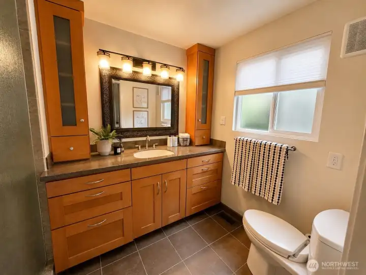 main level primary bath