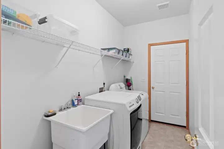 Laundry/utility room - the washer and dryer can stay.