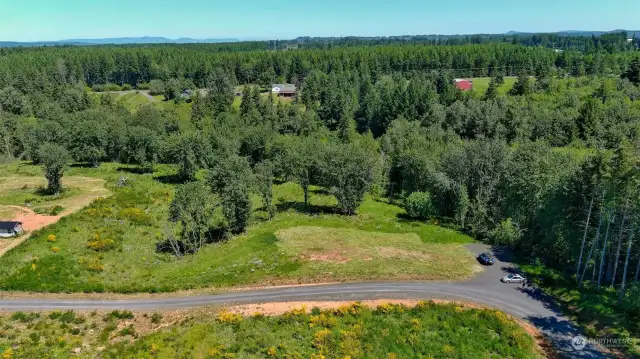 5+ acres on the end of this cul-de-sac development just outside of Napavine