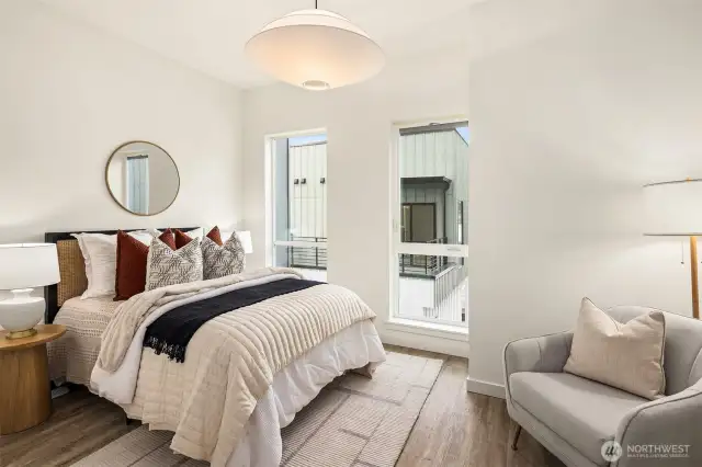 Photos from model home with similar floor plan.