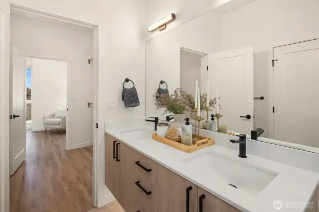 Photos from model home with similar floor plan.