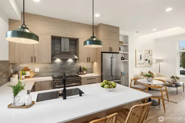 Photos from model home with similar floor plan.